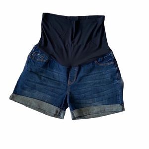 Maternity Jean Shorts